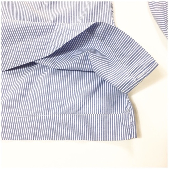 Talbots Ruffle Sleeves Floral Embroidered Blouse - Picture 6 of 8